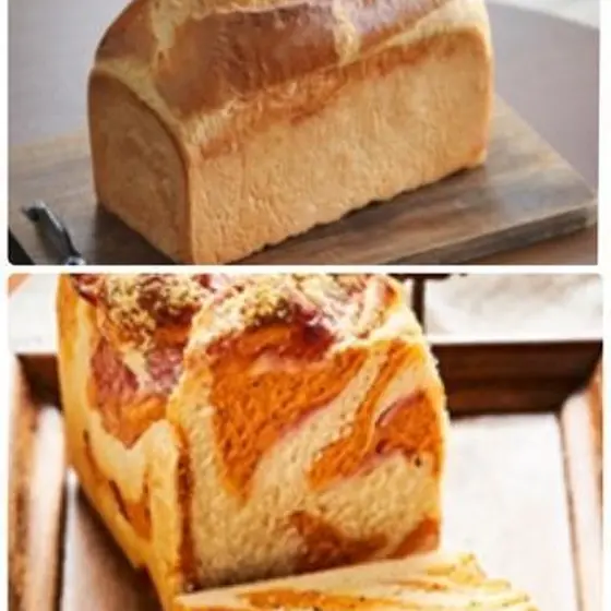 2種類の食パン
