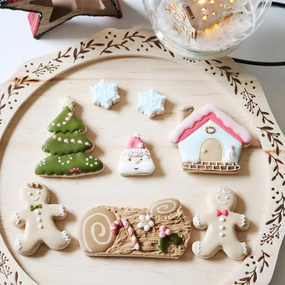 アイシングクッキー　『香るクリスマス』