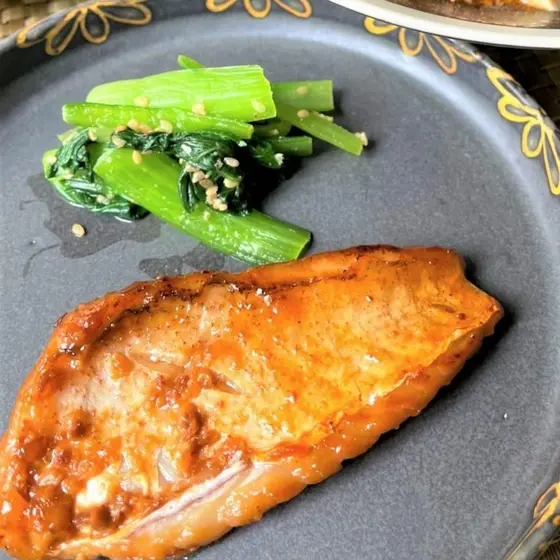 【６月Aメニュー】味噌の風味豊かな『魚の西京焼き』レッスン☆白味噌だけでなく、お家で使っている味噌でもできる味の調整法が学べます！