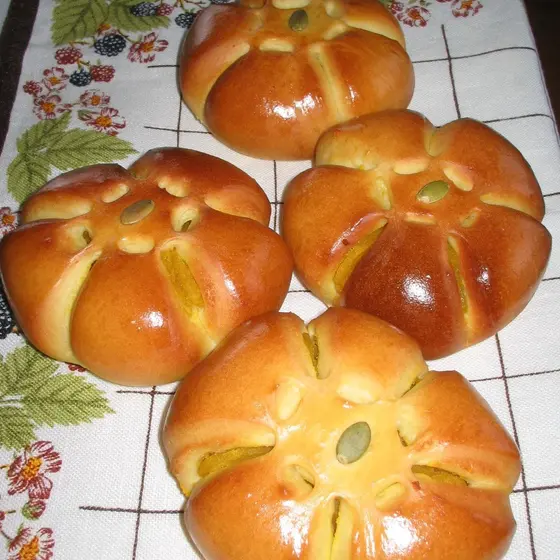 かぼちゃあんパン