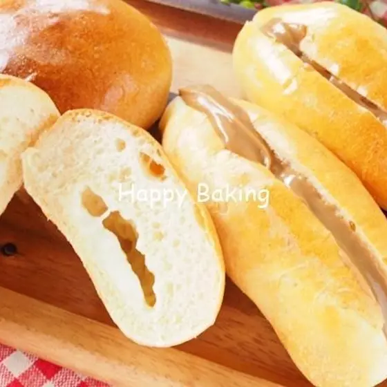 【自家製天然酵母】菓子パンの基本を学ぶ！クリームパン2種♡