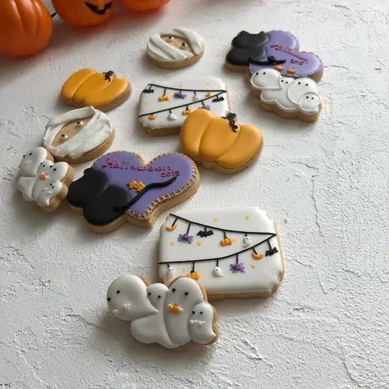 【9-10月】ハロウィンアイシングクッキー
