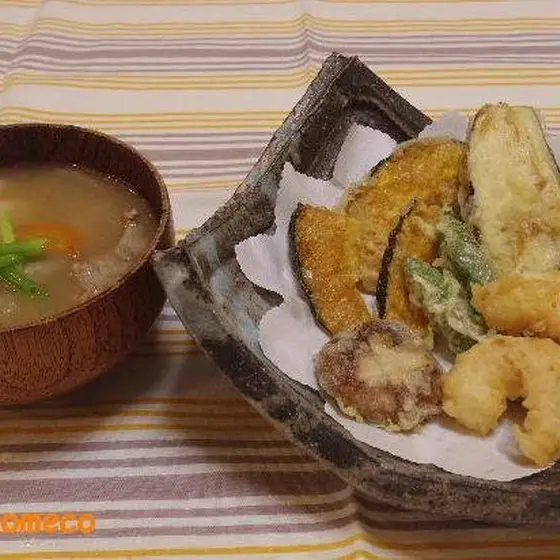 米粉de天ぷら&お団子汁