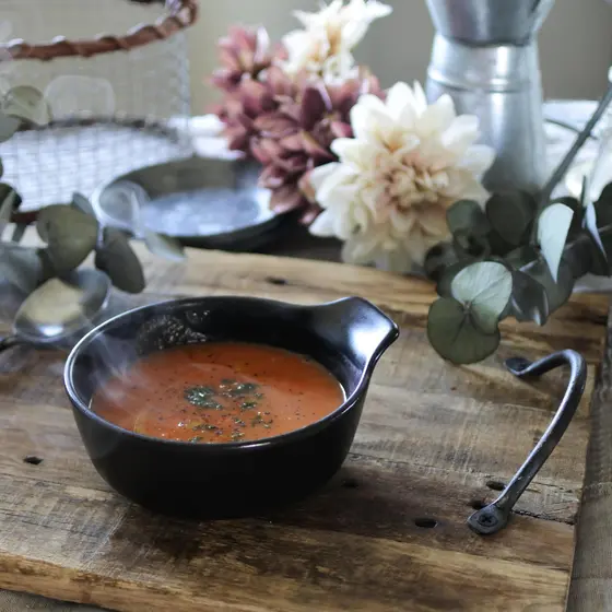 レンズ豆のトマトスープ