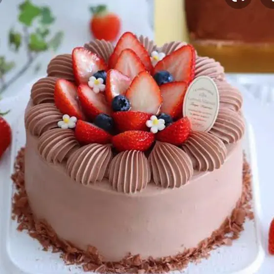 チョコのデコレーションケーキ（マンツーマン）