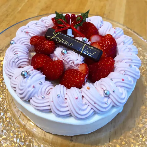 日本橋お菓子教室　苺のデコレーションケーキ