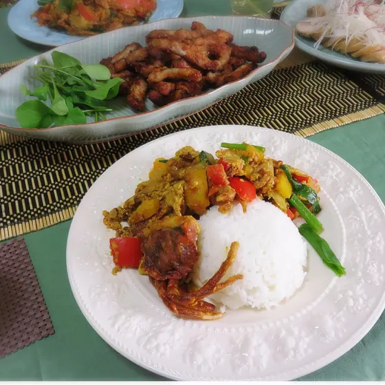 「作ってみよう！食べてみよう！タイ料理」フジグラン松山教室