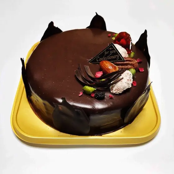 ♡バレンタインレッスン　チョコレートケーキ