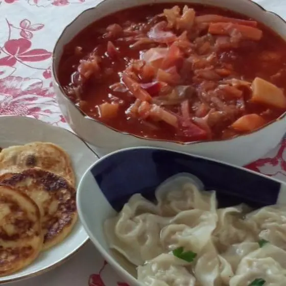 世界のごはん：　ウクライナ料理