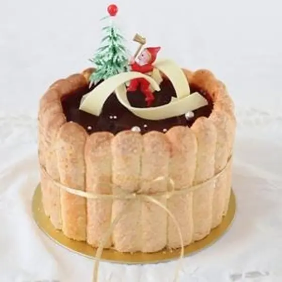 クリスマスケーキ「ホワイトチョコのムース」