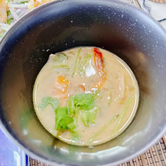 【3】ラクサ風スープ