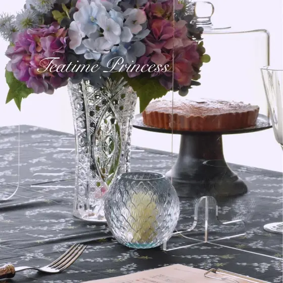 紫陽花のテーブル