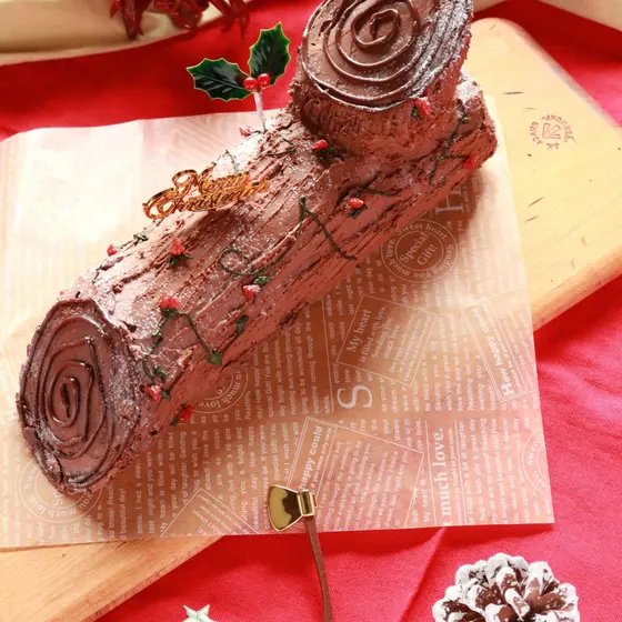 薬膳クリスマスケーキ「ロンガンのブッシュ・ド・ノエル」