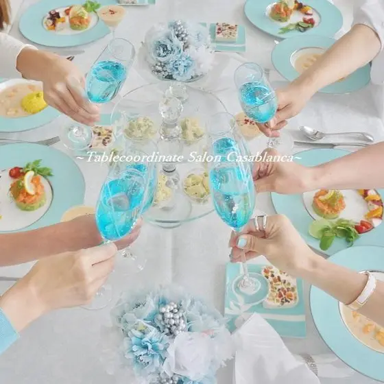 【1回完結レッスン】夏のおもてなし料理テーブルコーディネート