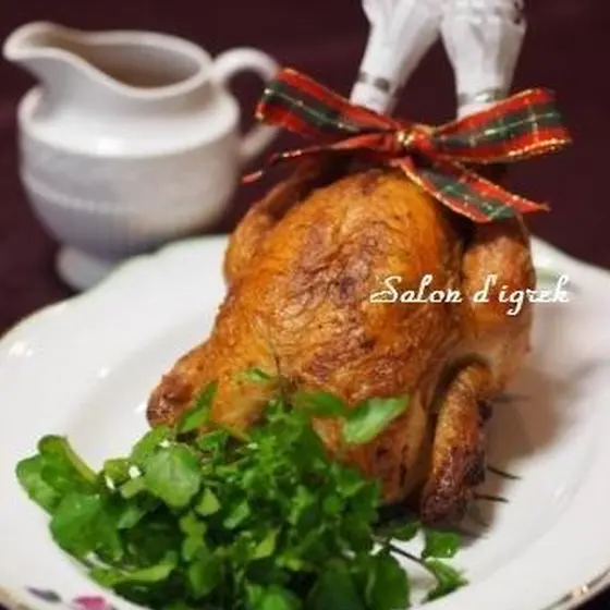 【本格派クリスマス】『丸鶏ローストチキン』コースレッスン