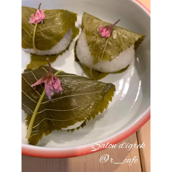 【デザート】桜餅