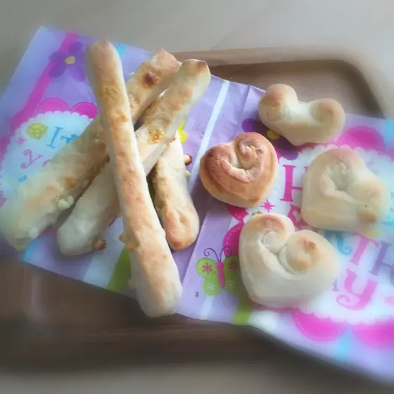 簡単おうちパン教室　①基本のミルクスティックパン