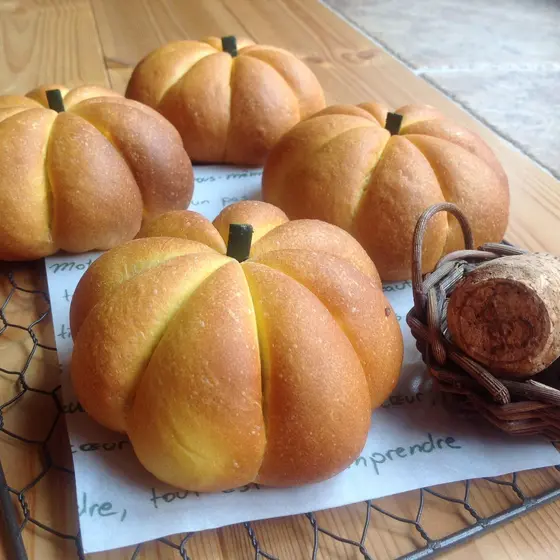 10月のパン ハロウィン★かぼちゃパン