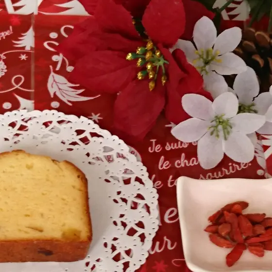 薬膳ケーキと中国茶で欲張りクリスマス！（お土産付き）