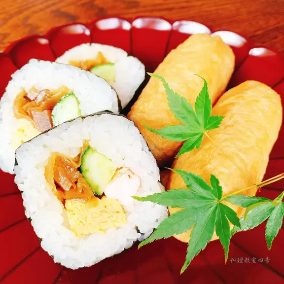 巻き寿司、おいなりさんを極める！夏料理を楽しみましょ♪