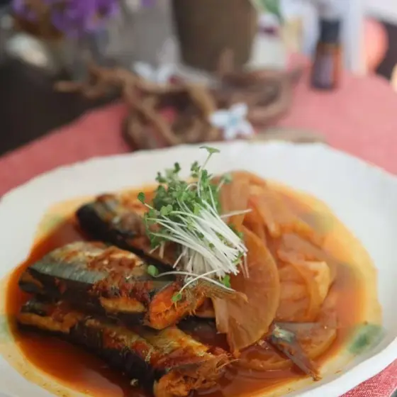 魚と野菜の韓国料理の会