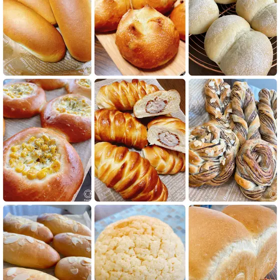 お店屋さんみたいなパン作り・一つ上のパン作りの基礎のパン作り