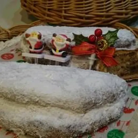 クリスマスレッスン（自家製天然酵母パン）シュトーレン