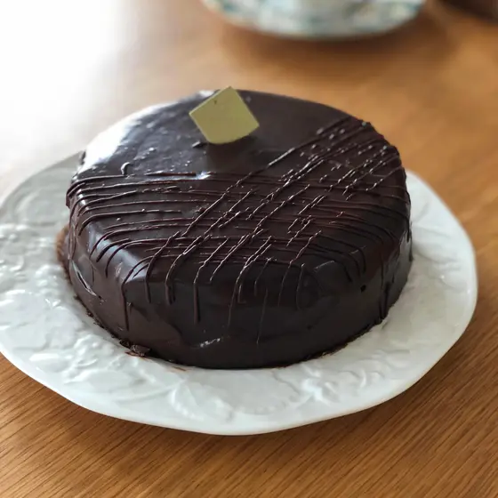 バレンタインレッスン　チョコレートケーキ