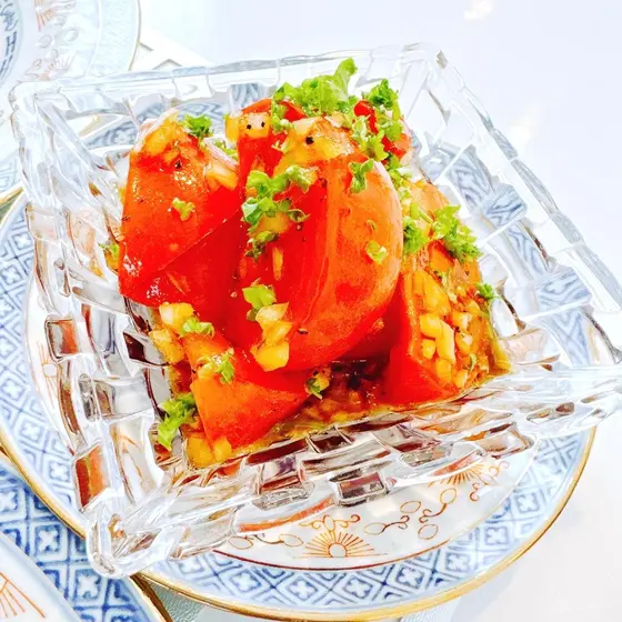 中華風絶品トマトサラダ