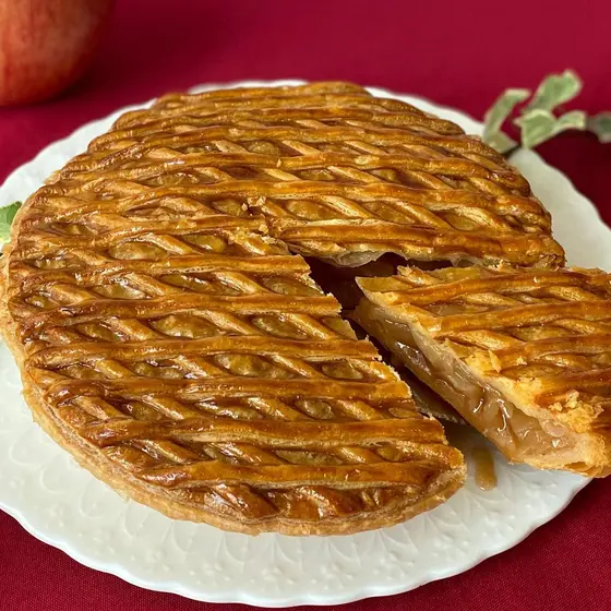 リクエストレッスン・パイ生地から手作り！シンプルが美味しいアップルパイ