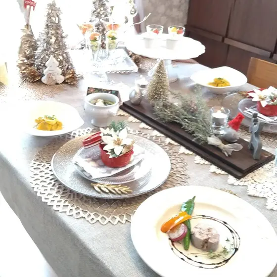 クリスマス♡テーブルコーディネート体験レッスン