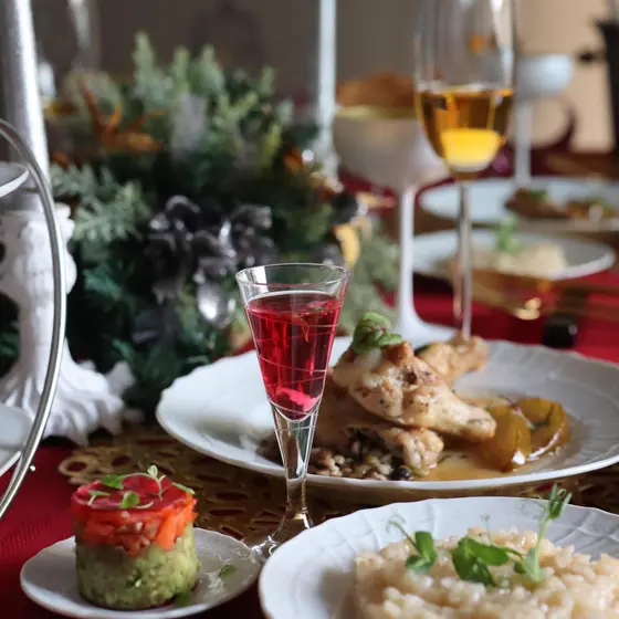 クリスマスおもてなしプチコース料理レッスン2022年