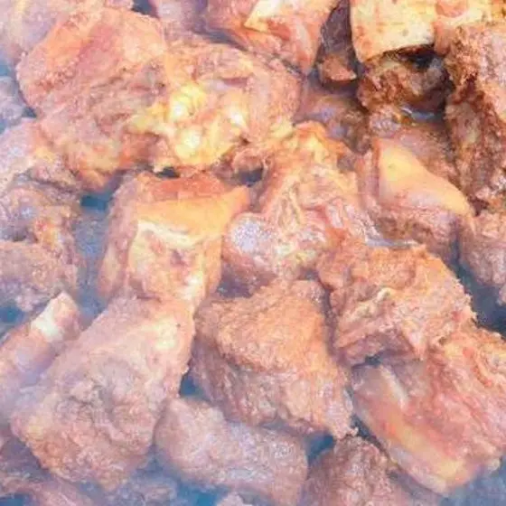 タイ北部の豚煮込みカレー