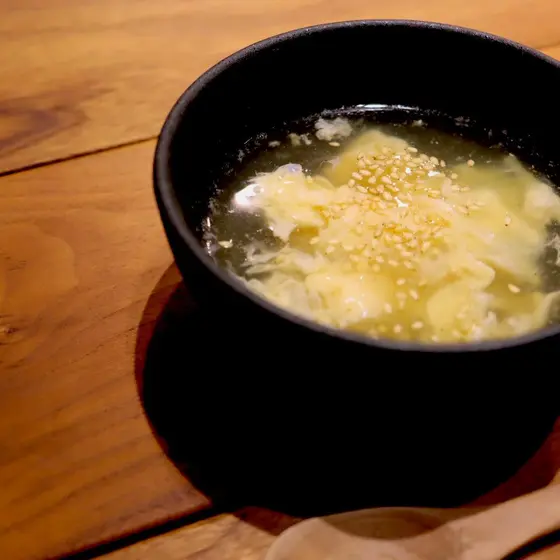 ふんわりたまごの中華スープ