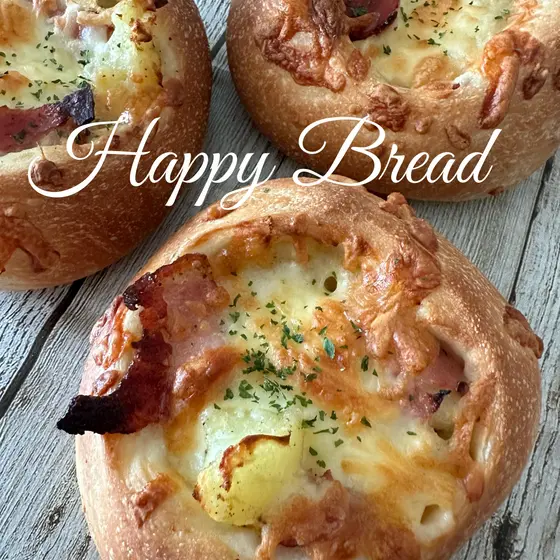 Happy Bread　～手捏ねパン教室～