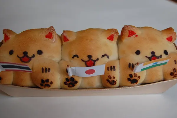 2017年に世田谷パン祭りでグランプリを受賞！猫ちゃんパン