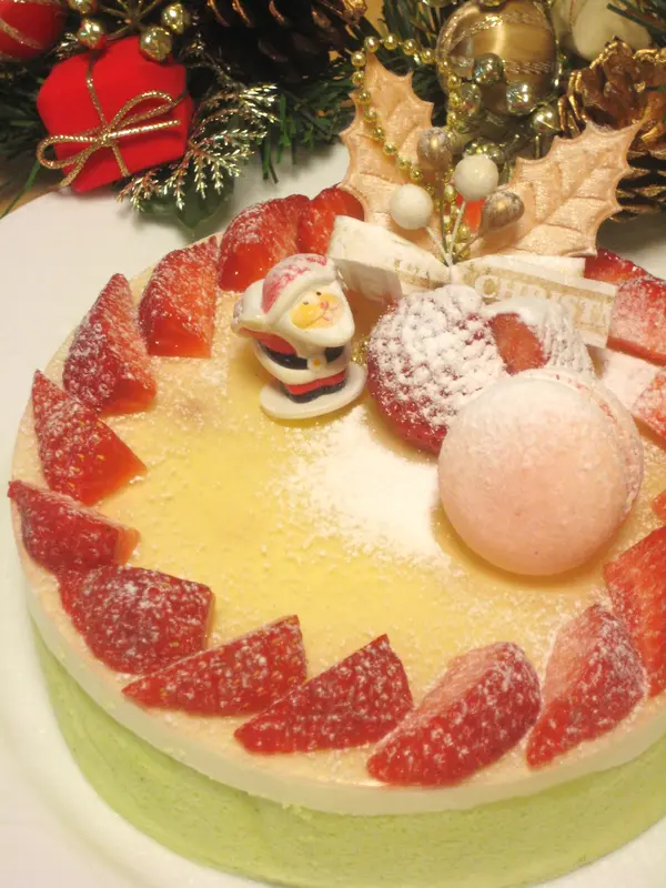 2011年クリスマスはマスカルポ－ネホワイトケーキ作ります