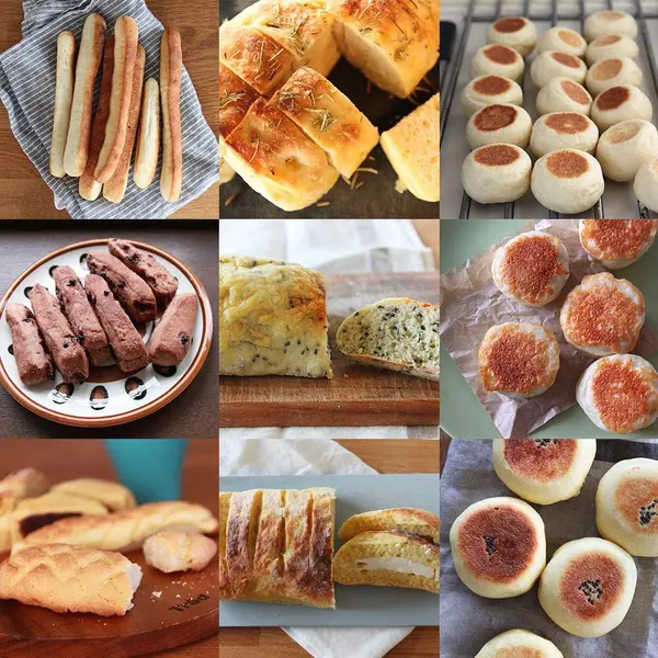 おうちパン　基本の９種類