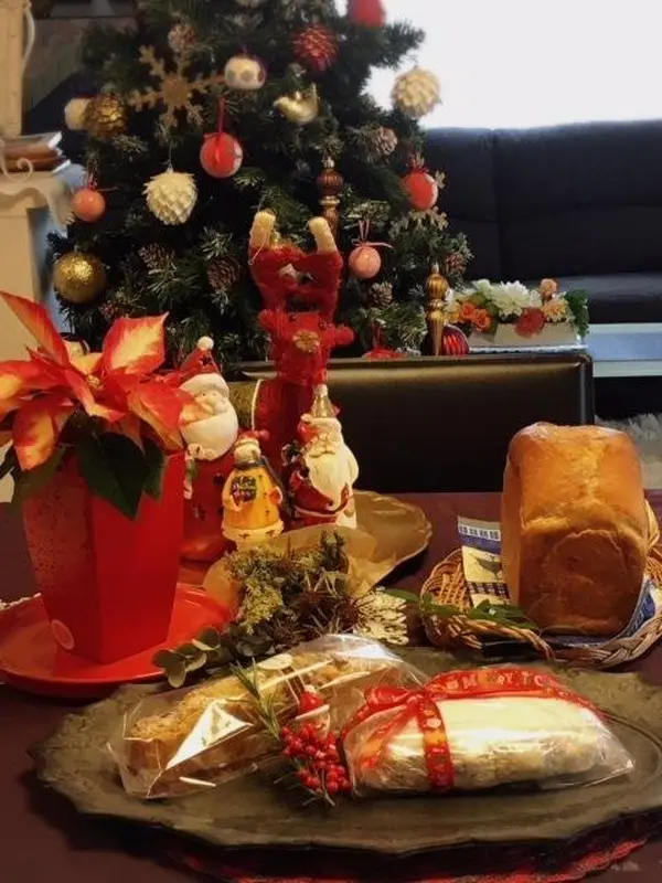 クリスマスのテーブル