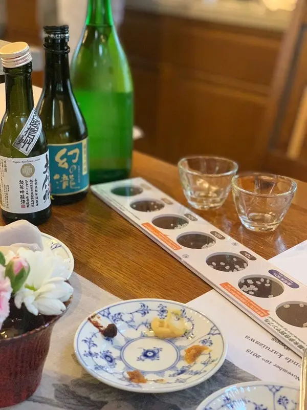 日本酒の唎酒フードペアリングのクラス
