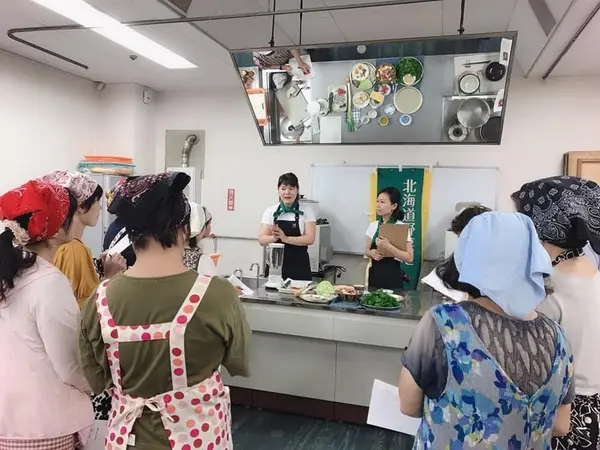 公共施設で開催した料理教室です