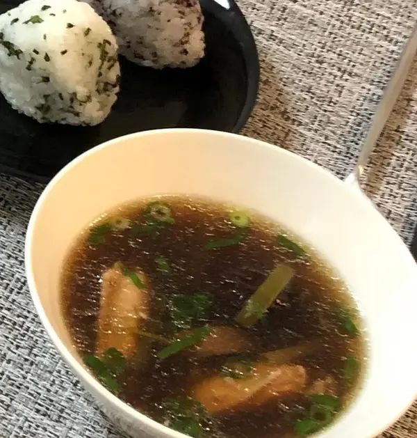 十全大補湯スープ(おにぎり付)
