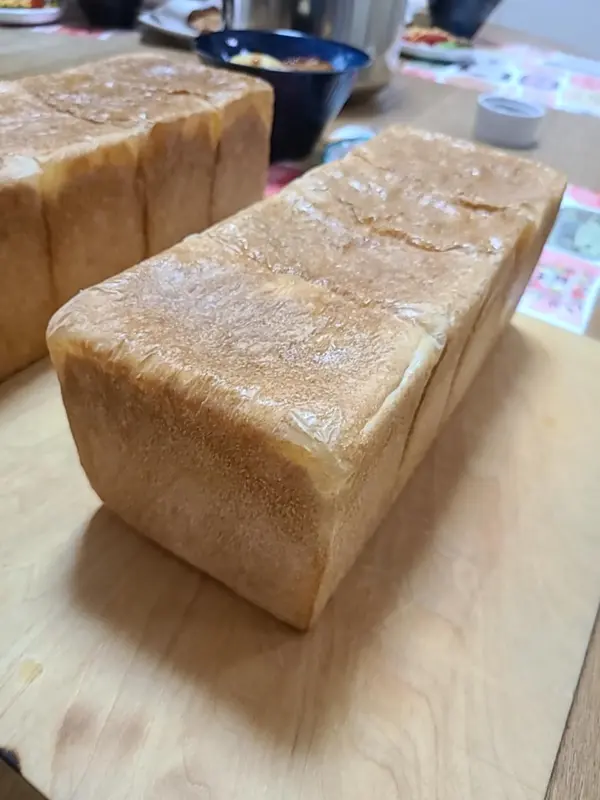 シンプルな食パン。いつも生徒さんに喜ばれます