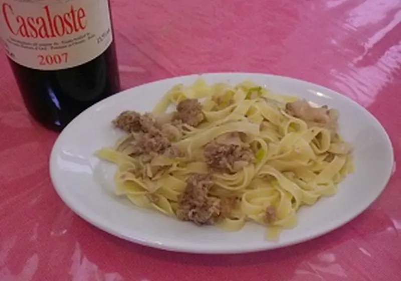 イタリア料理・サルシッチャのパスタ 