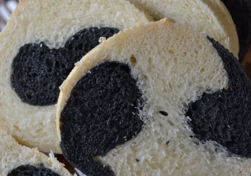 ブラック ホワイト食パン パンダ のレシピ 作り方 緒方 亜希野 料理教室検索サイト クスパ