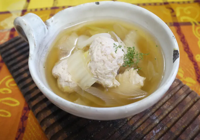 中華鶏団子スープ