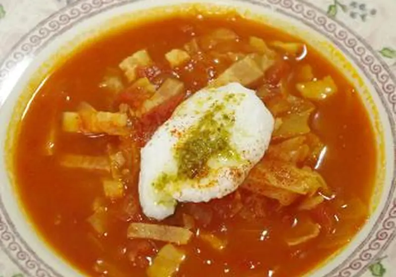 ふわふわメレンゲのトマトスープのレシピ 作り方 Sachiko 料理教室検索サイト クスパ