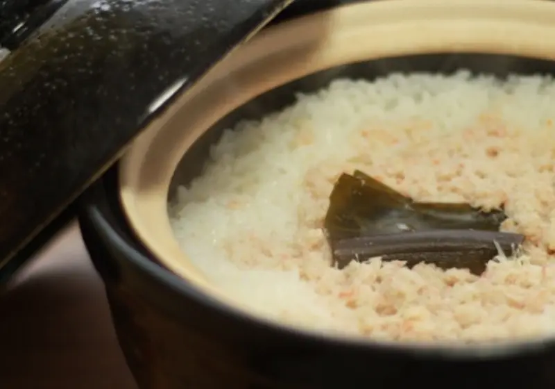 土鍋でご馳走蟹ごはんのレシピ 作り方 杉山 純子 料理教室検索サイト クスパ