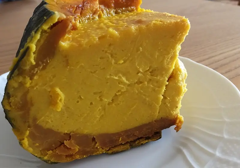 丸ごとかぼちゃのチーズケーキ
