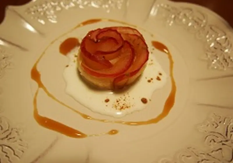 バラのアップルパイのレシピ 作り方 Sachiko 料理教室検索サイト クスパ